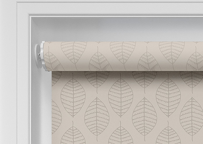 Beech Leaf (Blackout), Stone - Twist&Fit Roller Blind - Image 10